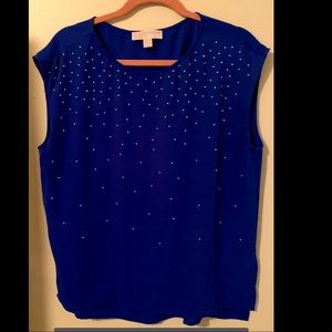 💙Rare💙Michael Kors embellished top!